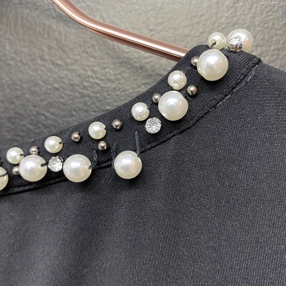 WHITE HOUSE BLACK MARKET simple black dress !!! - Picture 7 of 16